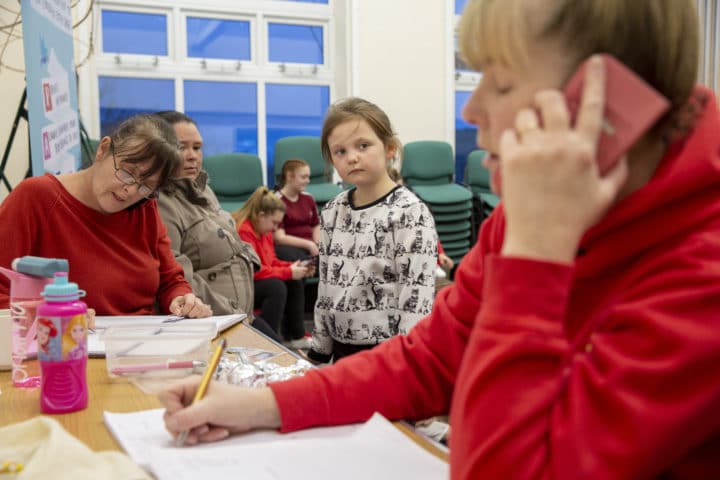 A weekly training session for Infinity dance troupe, supported by Stoke North Big Local