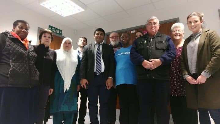 A diabetes support group set up by Simon in the surgery has benefitted 65 people, with 20 in regular attendance over the last year